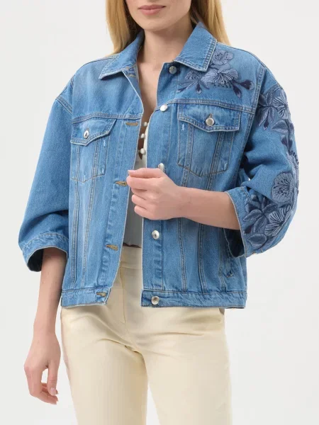 Куртка Ermanno Scervino голубая