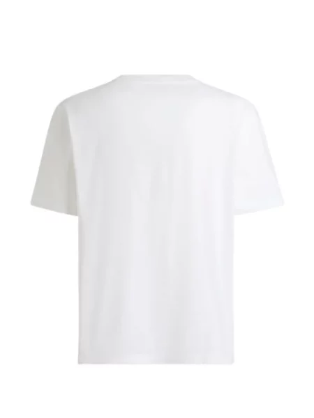 Tricou Etro cu broderie din jerseu alb