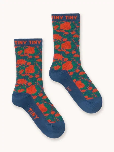 Tinycottons ponožky detské ROSES MEDIUM SOCKS