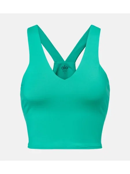 Biustonosz Alo Yoga zielony