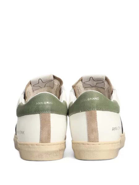 Szarvasbőr sneaker Ama Brand fehér