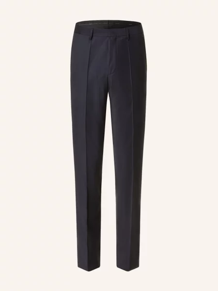 Roy Robson Spodnie Garniturowe Regular Fit blau granatowe