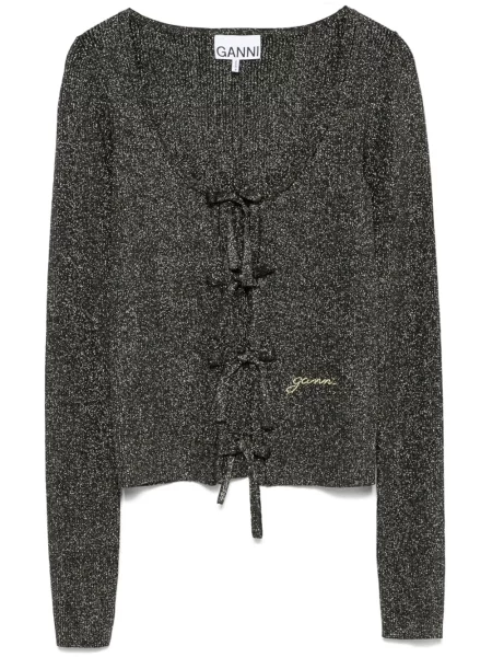 Bluză Ganni negru