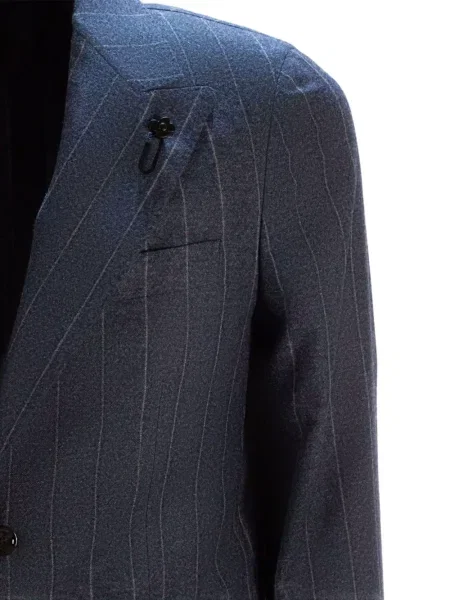 Sacou Lardini cu dungi albastru