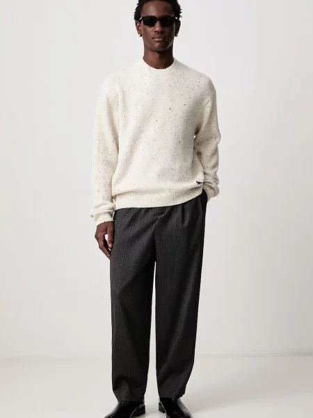 Шерстяные брюки Maison Kitsune