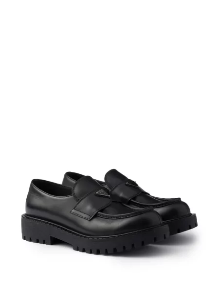 Pantofi loafer Prada din piele negru