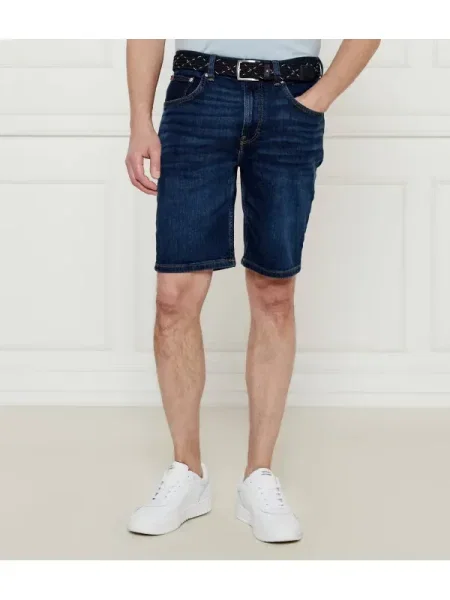 Tommy Hilfiger Farmer rövidnadrág BROOKLYN | | stretch kék