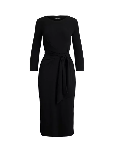 Lauren Ralph Lauren Petite Rochie negru