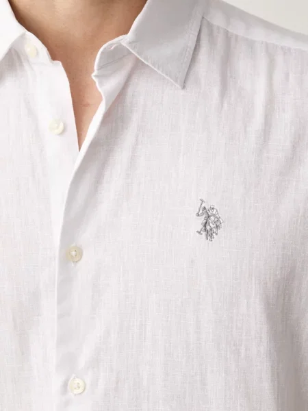 Льняная рубашка U.s. Polo Assn.