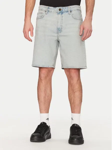 Guess Jeans Szorty jeansowe niebieski