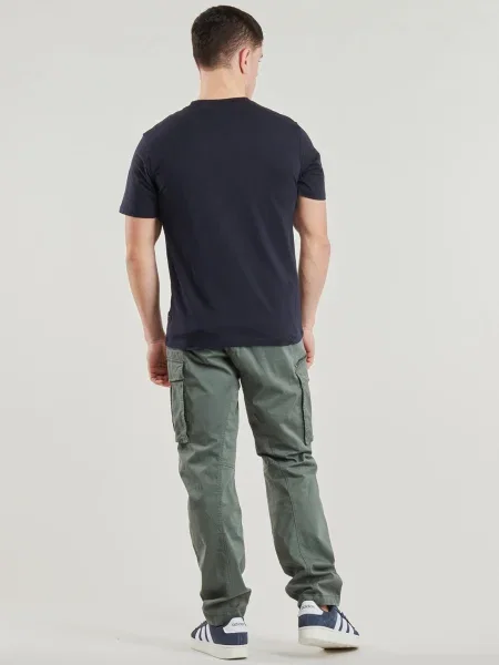 REPLAY Tricou marin / alb albastru