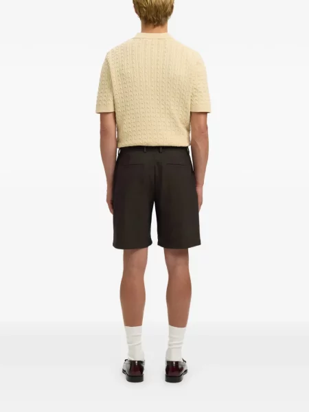 Pantaloni scurți Selected maro