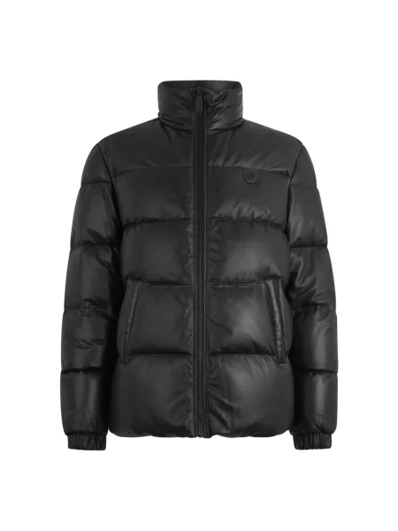Kurtka skórzana Philipp Plein czarna