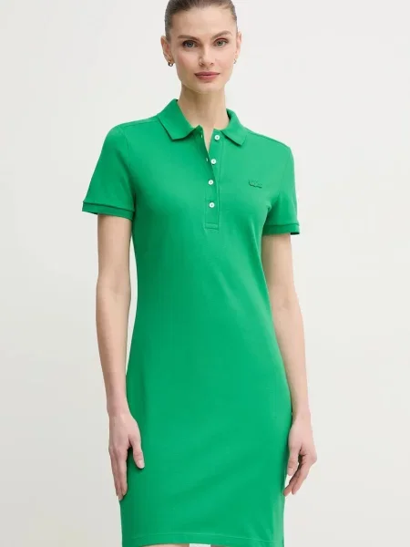 Lacoste Ежедневна рокля зелен