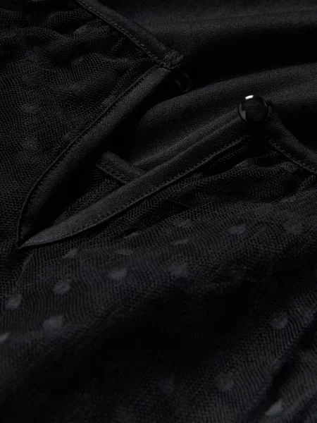 Reserved Сукня в горошок чорний