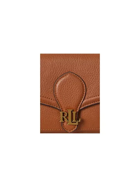 Ročna torba LAUREN RALPH LAUREN rjava