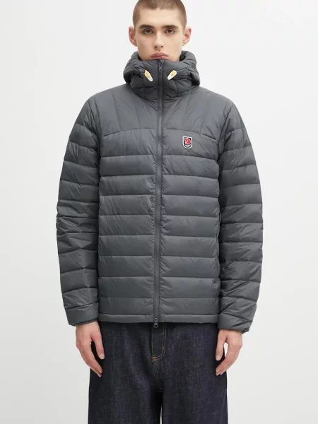 Пуховик Fjallraven серый