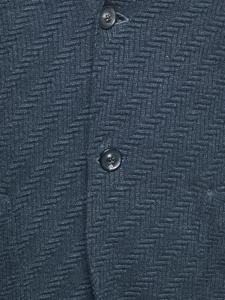 Sacou Lardini tricotate albastru