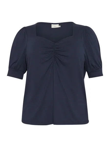 KAFFE CURVE Póló KC Sissy tengerészkék