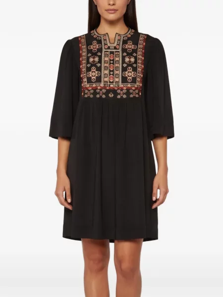 Rochie mini Isabel Marant cu broderie negru
