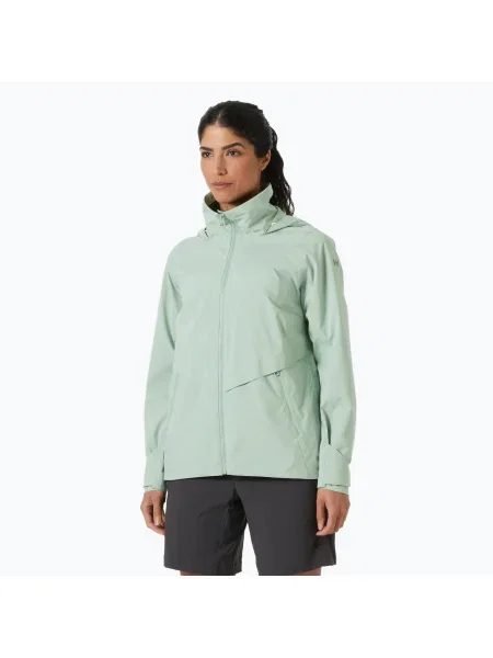 Női vitorlás dzseki Helly Hansen Hp Racing Hooded eukaliptusz. Méret: L zöld
