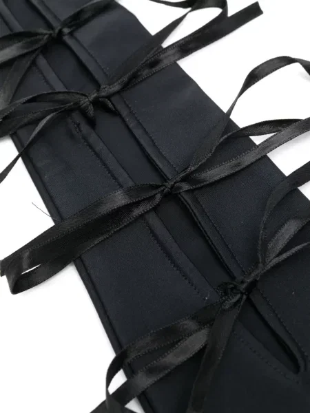 Mănuși Atu Body Couture din satin negru