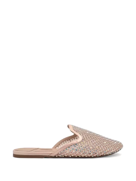 Papuci tip mules Le Silla plasă roz
