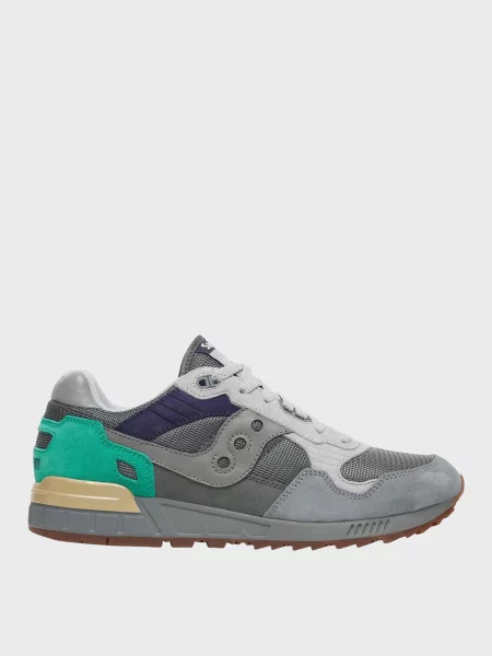 Замшевые кроссовки Saucony серые