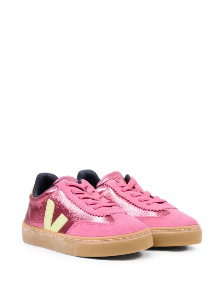 Sneakersy dziecięce Veja Volley różowe