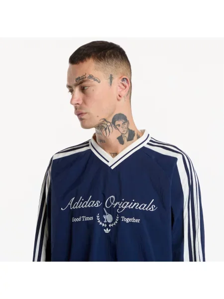 Φούτερ adidas Light Woven Crew M Night Indigo M