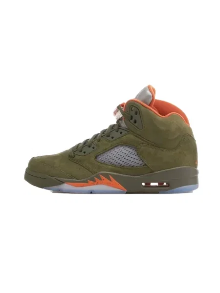 Sneakersy Jordan 5 Retro retro zielone