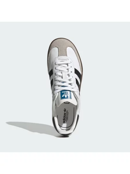 ADIDAS ORIGINALS Tenisky Samba béžová / černá bílá