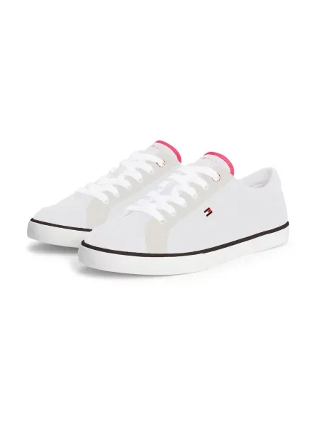 Sneakerși Tommy Hilfiger alb
