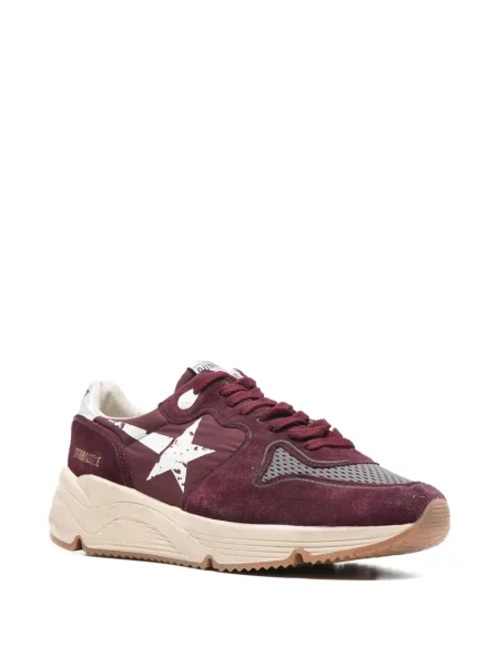 Sneakerși Golden Goose din piele de căprioară cu imagine roșu