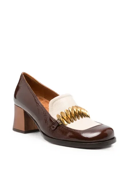 Pantofi cu toc Chie Mihara din piele maro