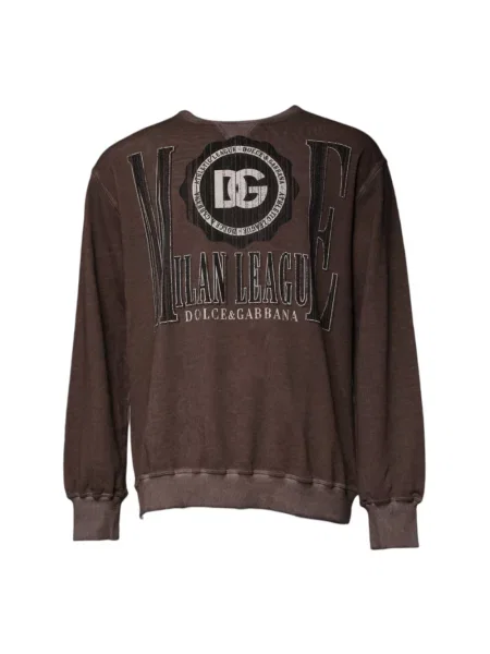 Bluza Dolce And Gabbana brązowa