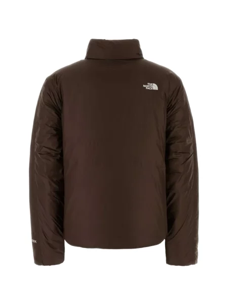 Geacă The North Face cu imagine maro