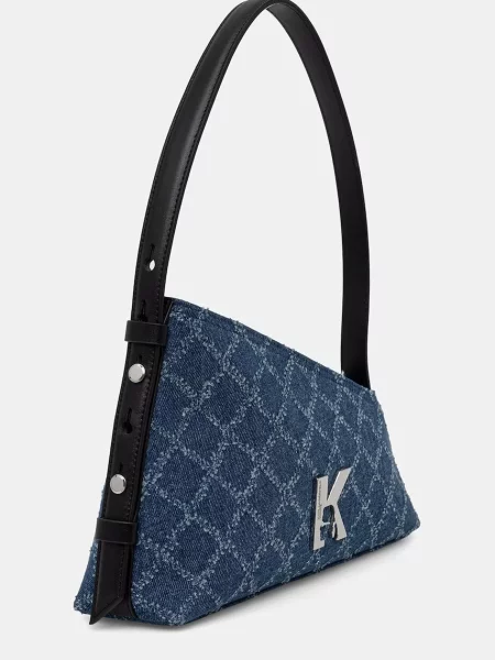 KARL LAGERFELD JEANS Kabelka na rameno GEO denim / svetlomodrá modrá