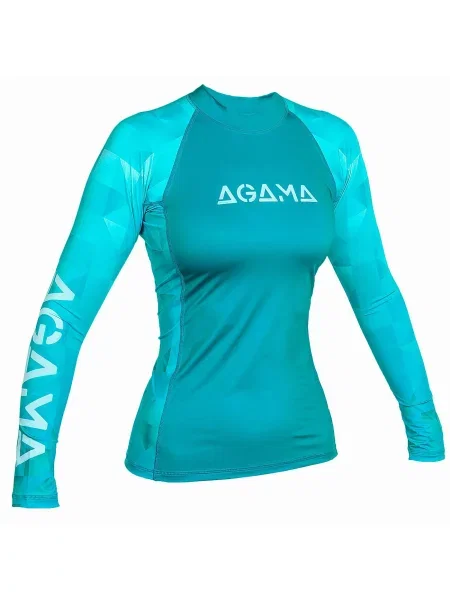 Koszulka lycrowa AQUA LADY niebieska