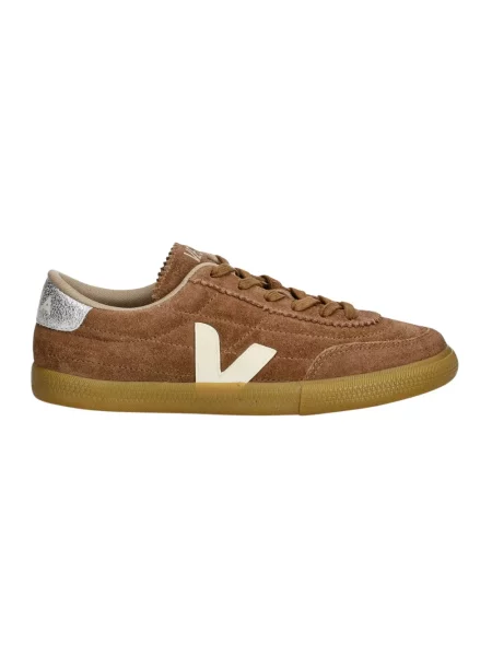 Sneakersy Veja zamszowe brązowe