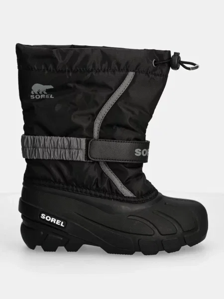 Sorel Detské snehule CHILDRENS FLURRY BO čierna