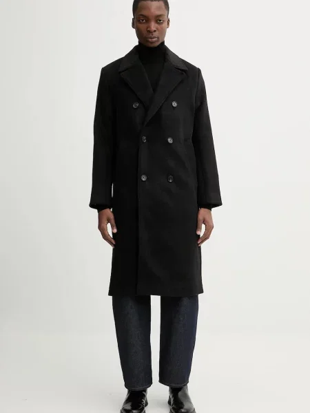 Palton Abercrombie & Fitch negru