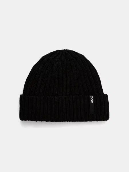Téli sapka POC Beanie Short uranium black. Méret: OS fekete