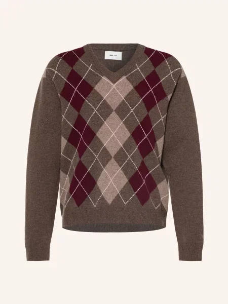 Sweter Otto rot fioletowy