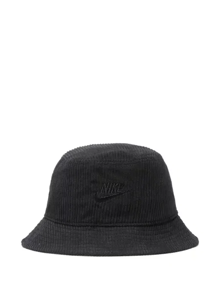 Pulover Nike cu decolteu rotund lung de catifea cord negru