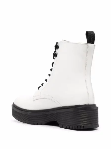 Botine Levi's® cu platformă alb