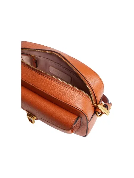 Coccinelle geantă crossbody pentru femei din piele BEAT SOFT portocaliu