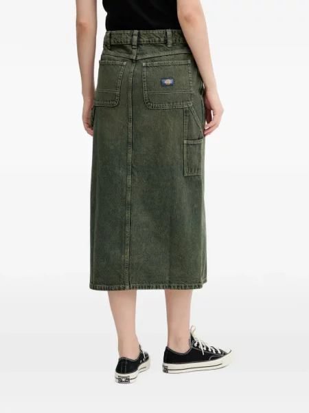 Fustă din denim Dickies verde