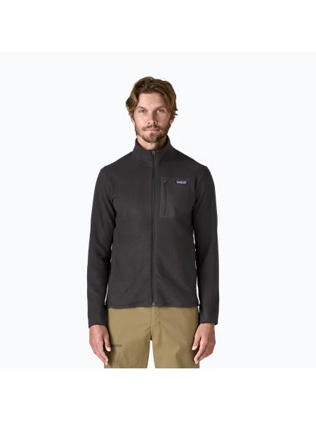 Трекінгова кофта Patagonia R1 Air black чорна