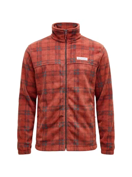 COLUMBIA Jachetă fleece funcțională Steens Mountain™ / roșu ruginiu gri